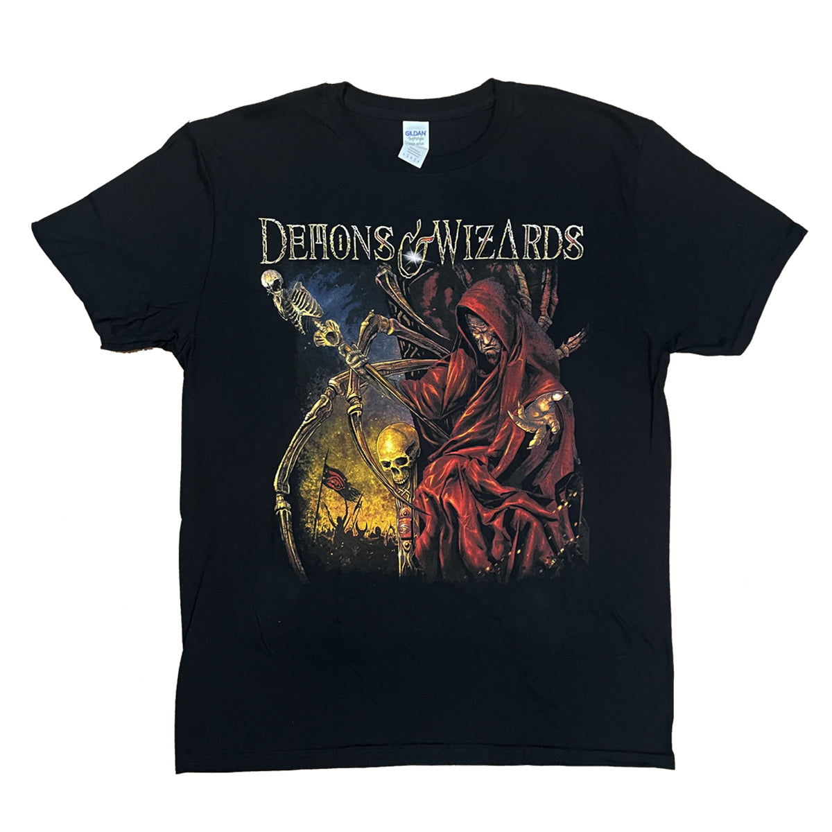 DEMONS & WIZARDS Wizard in Red Cloak T-Shirt