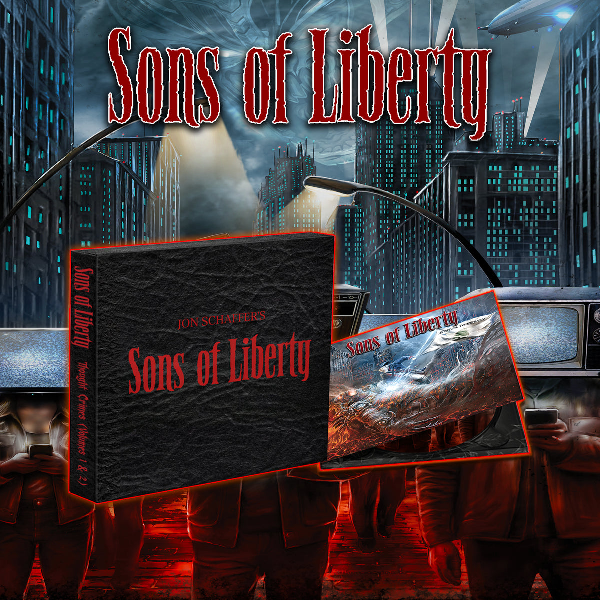 Sons of Liberty (Thought Crimes Volumes 1 & 2) Leather Box Collector's Edition CD