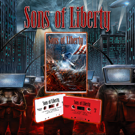 LIMITED TO 100 WORLDWIDE -Sons of Liberty (Thought Crimes Volumes 1 & 2) Cassette Tape Exclusive