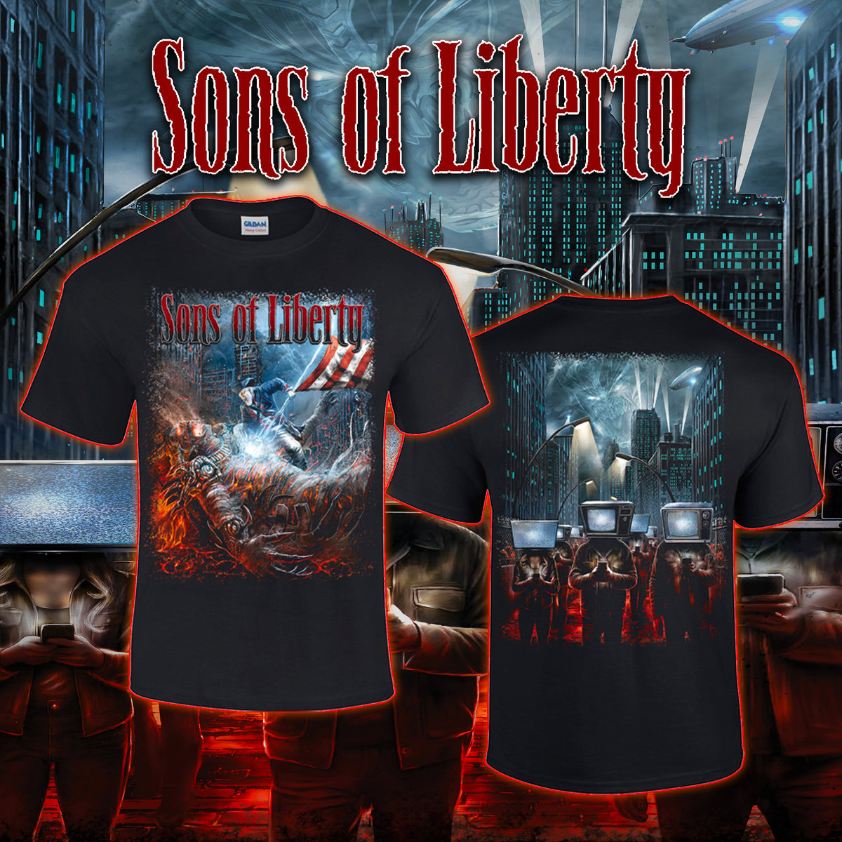 Sons of Liberty (Thought Crimes Volumes 1 & 2) Merchstore Exclusive Bundle