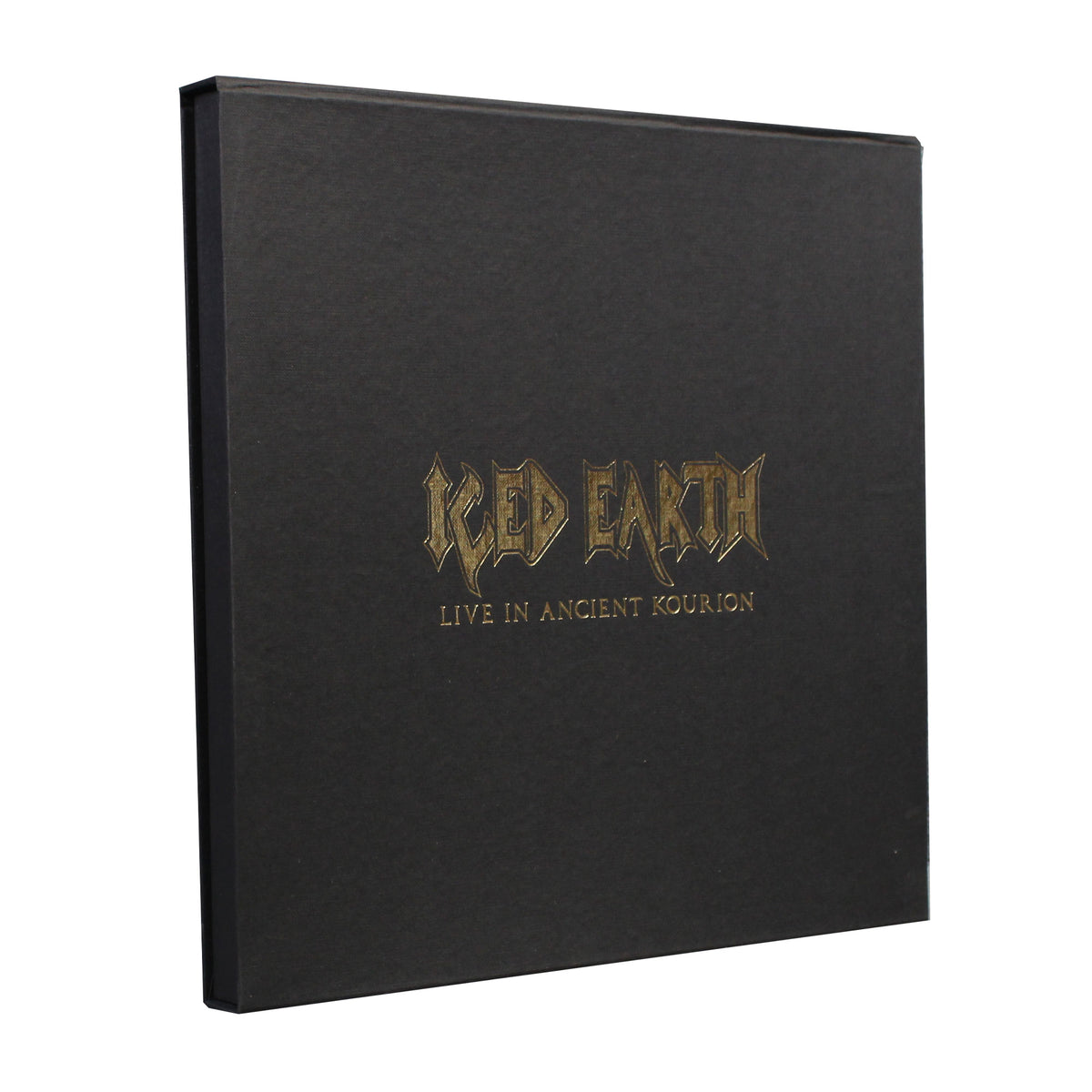 ICED EARTH Live in Ancient Kourion Limited Edition Box Set - Gold Vinyl (Signed)